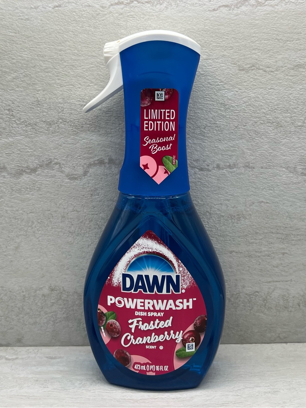 🎊 $7 Dawn Platinum Plus Powerwash Dish Spray Frosted Cranberry ~ Limited Edition